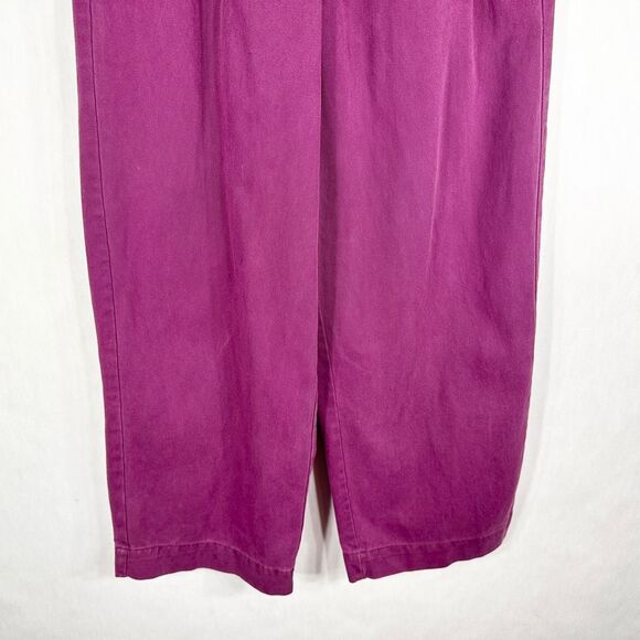 Urban Outfitters Small Petite Jeans Purple High Rise Wide Leg Baggy Grunge 1640 - Picture 5 of 10